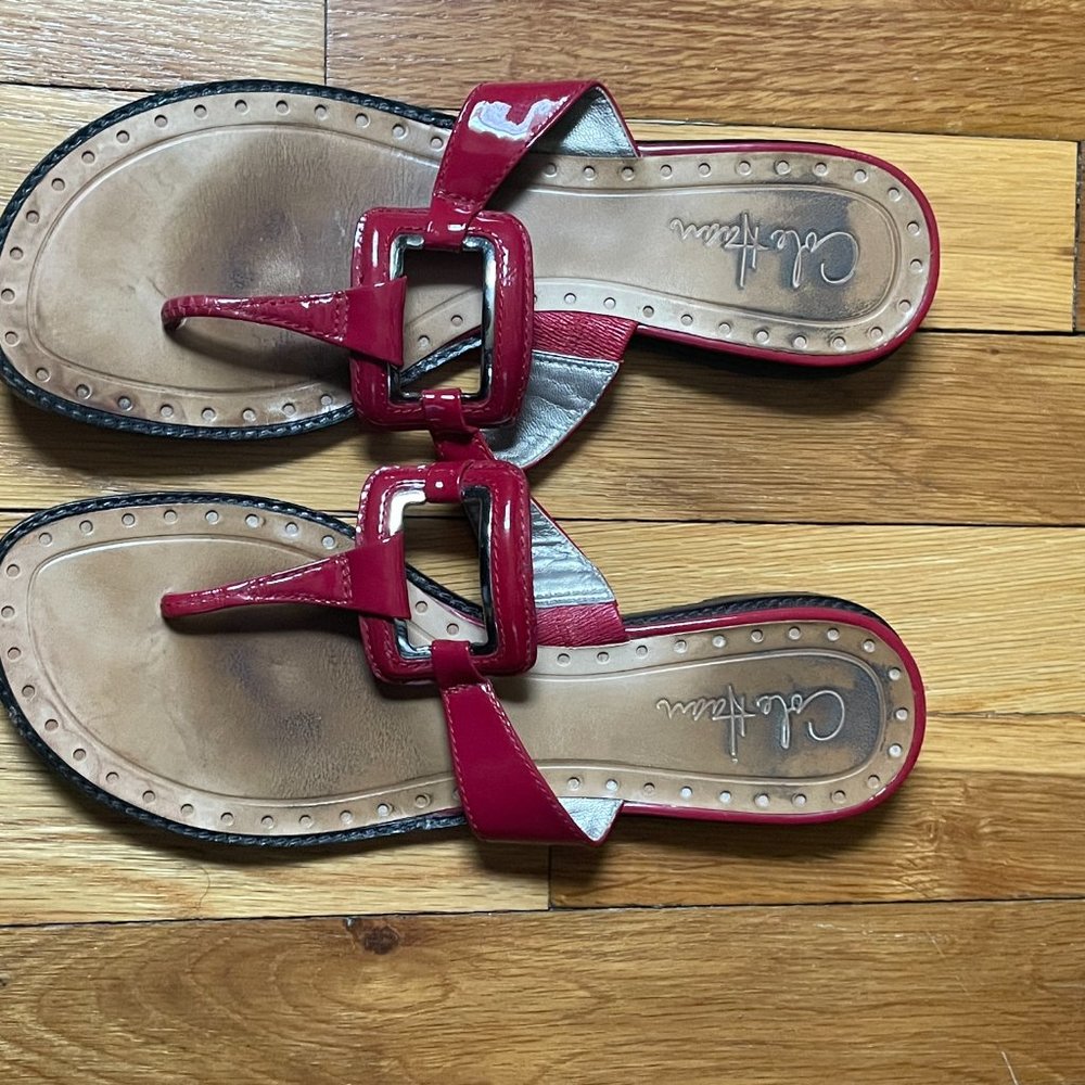 Red Cole Haan Sandals size 9